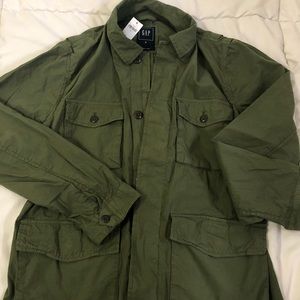COPY - Gap green military style jacket